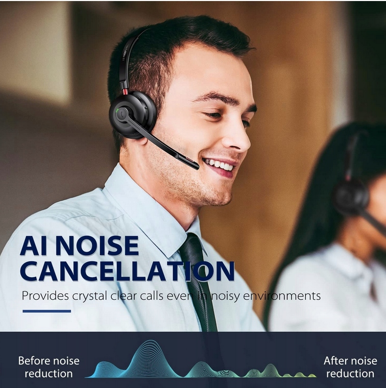 SŁUCHAWKI BEZPRZEWODOWE TRIBIT MIKROFON LEKKIE BT Kod producenta CALLELITE 81