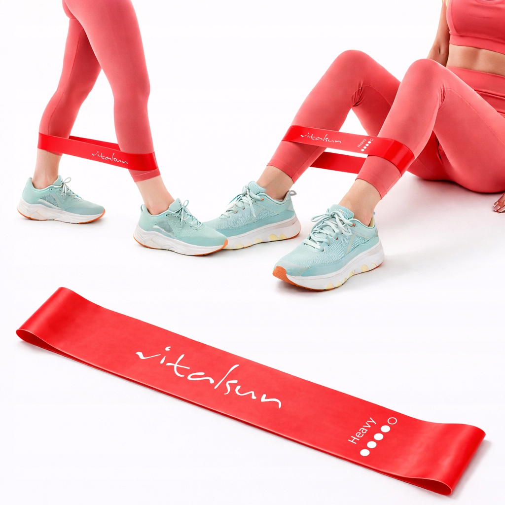 Guma Oporowa Do Ćwiczeń Mini Band 100% Lateks 1szt 30cm 10–15 kg