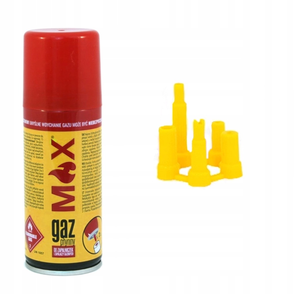 Gaz do Zapalniczek Zapalarek Nabój Kartusz Gazowy 100ml
