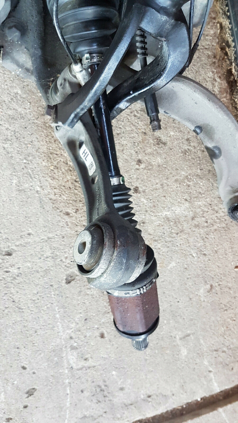 sususpension front left BMW F01 6796939