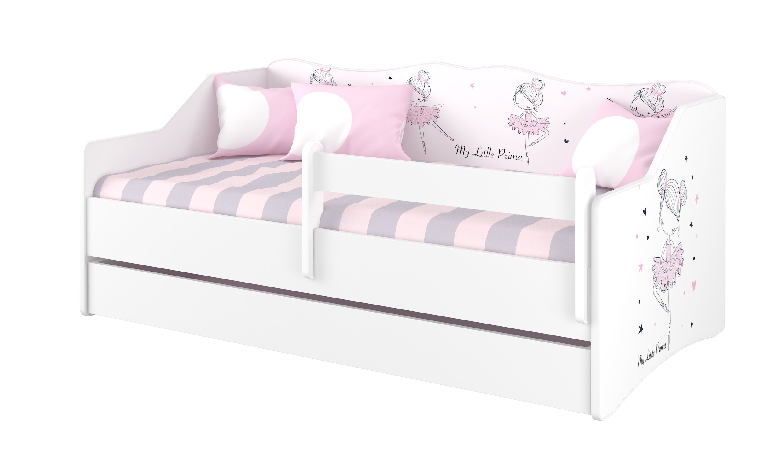 Łóżko dziecięce LULU 160x80 szuf + materac 10cm