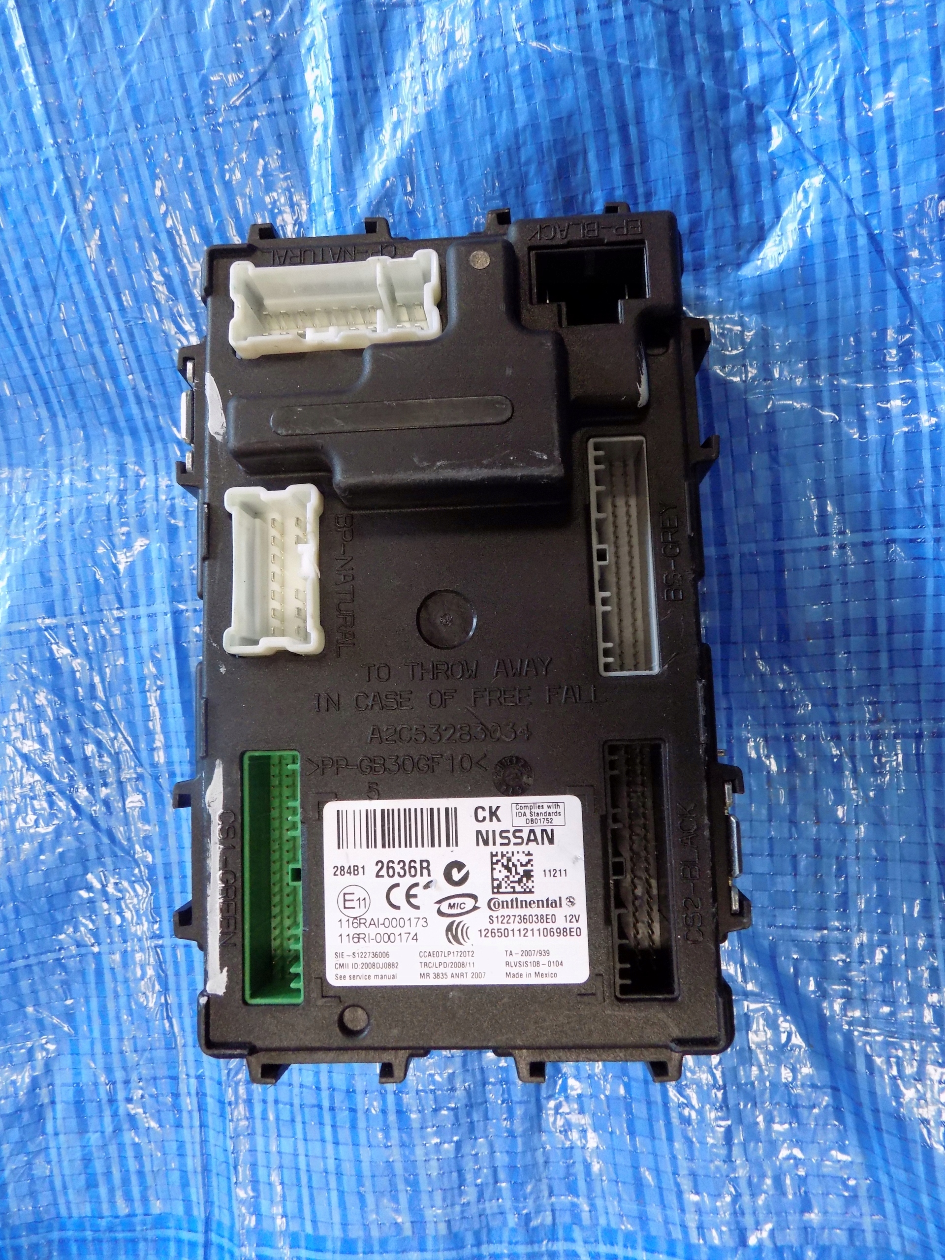 module control unit BSI KOLEOS 2,0 DCI