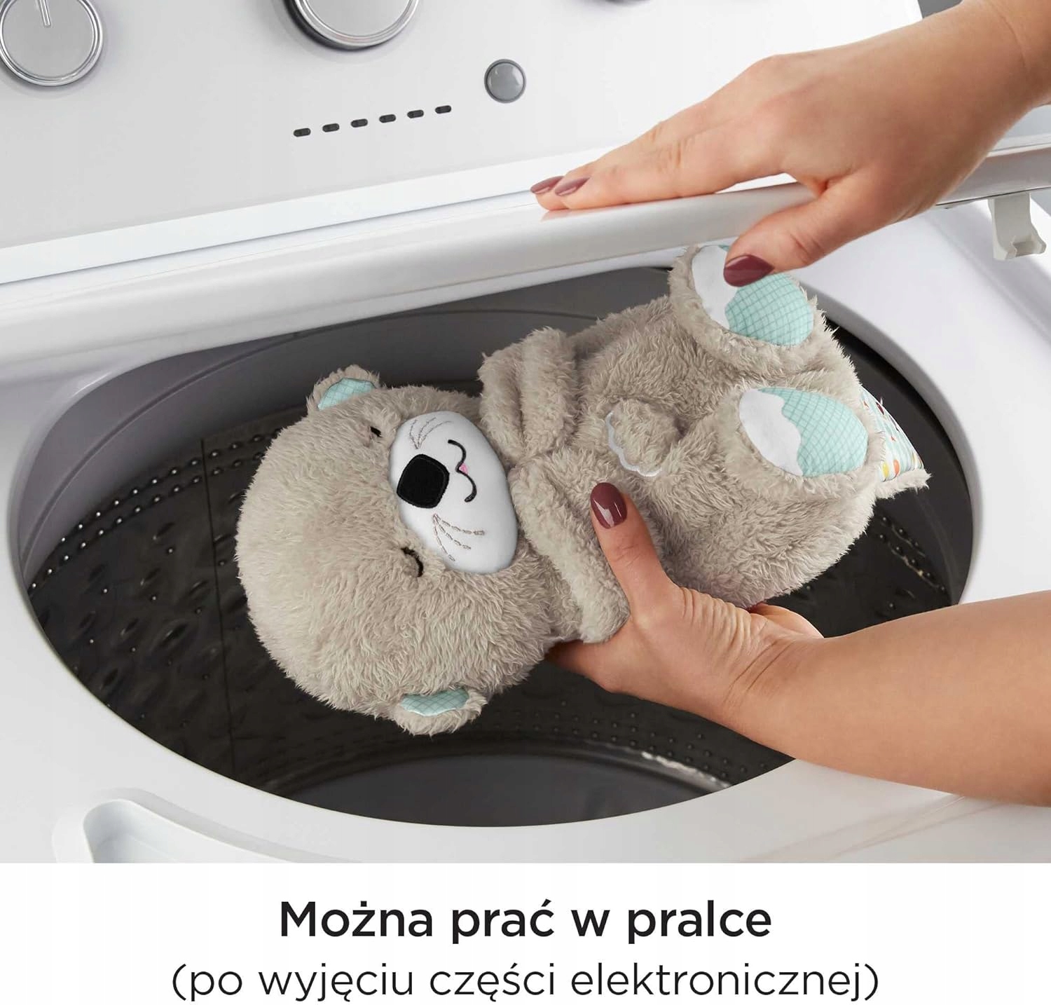 Wydra Fisher-Price Przytulanka do usypiania niemowlaka SZUMIŚ Minimalny wiek dziecka 0