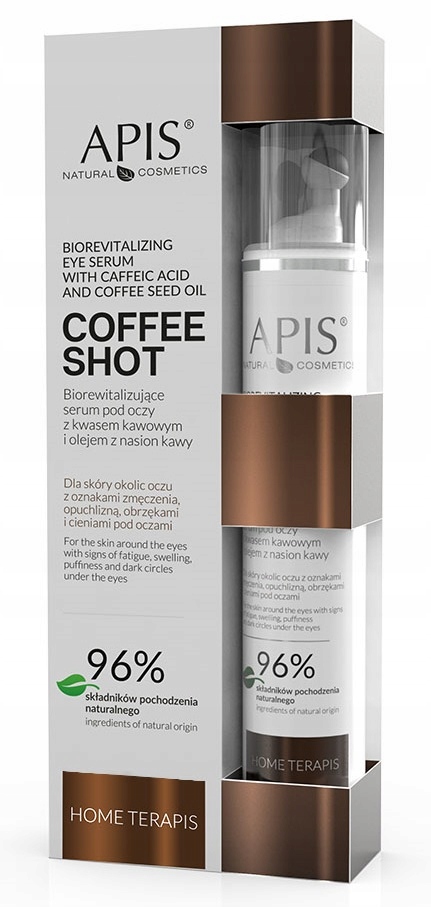 

Apis Coffee Shot Biorewitalizujące Serum Pod Oczy