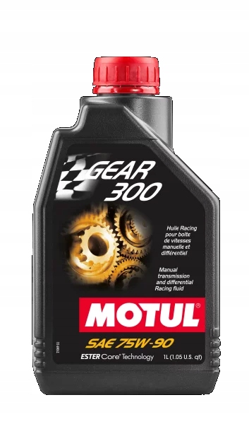 MOT75W903001 Olej Motul 75W90 1L Gear 300 Synt. GL4 GL5 Przekładniowy
