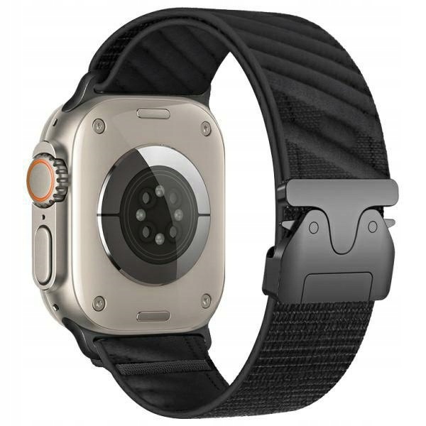 Beline pasek Apple Watch Oblique 38/40/41mm czarny/black