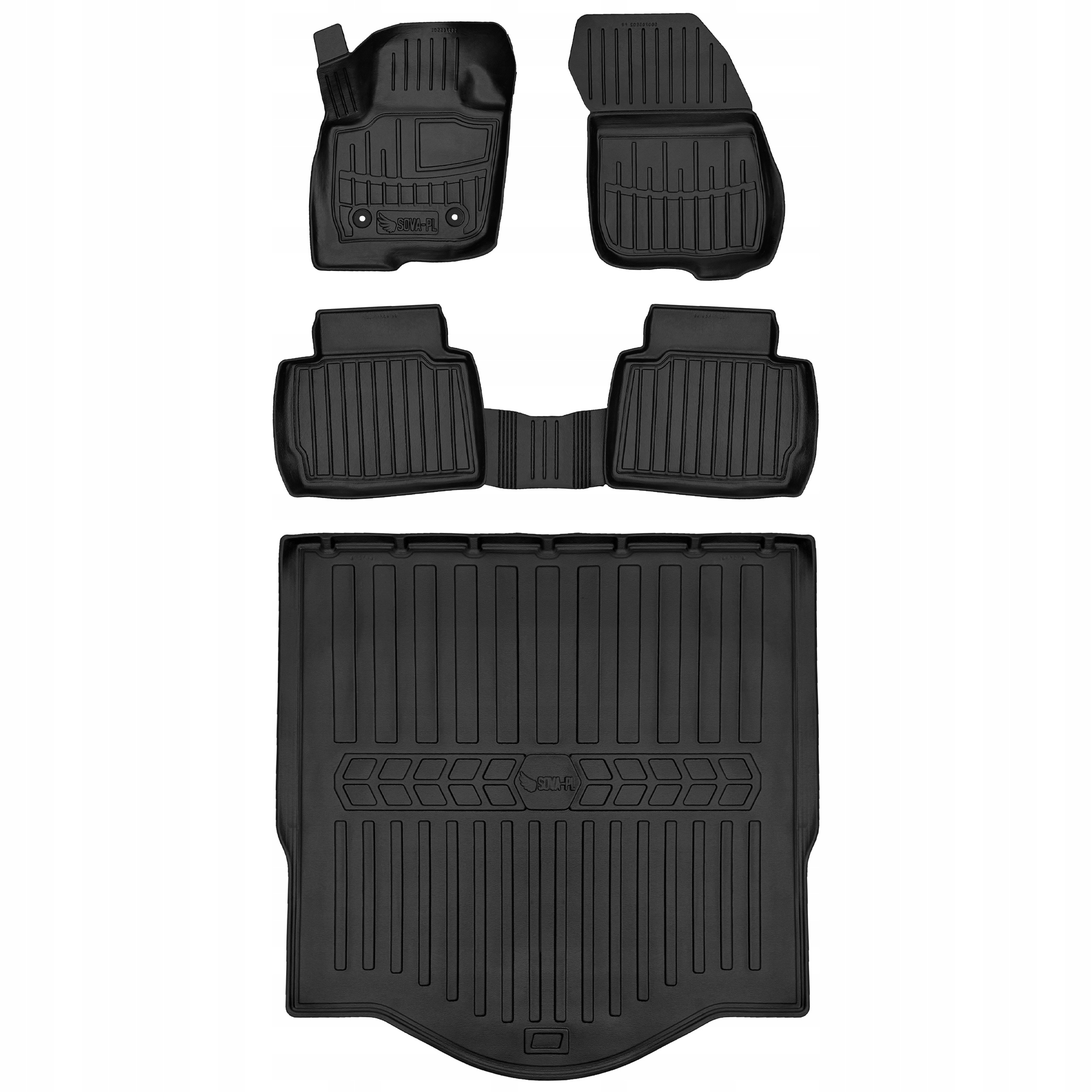 Dywaniki & Mata Sova-pl Ford Mondeo V (2014-2022) kombi, odległość między=>