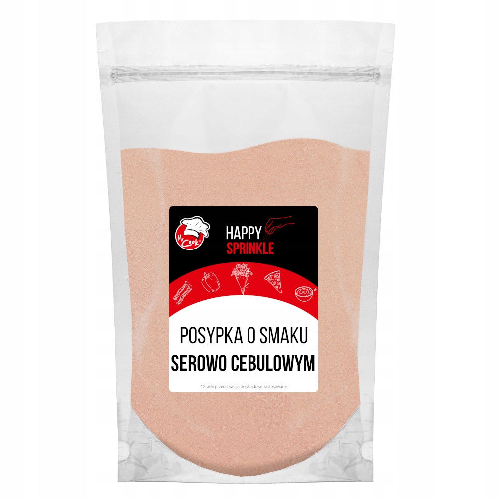 Posypka na zatočené brambory Sýrovo-cibulová 1KG chipsů hranolků Vege