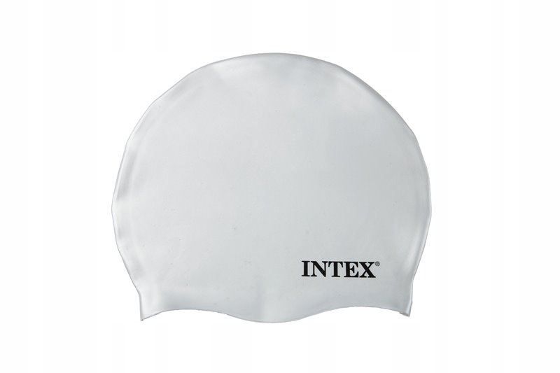 Intex czepek pływacki 55992 silicon biały