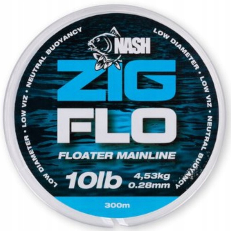 Żyłka Nash Nxt Zig Flo 12lb 0.30mm 100m