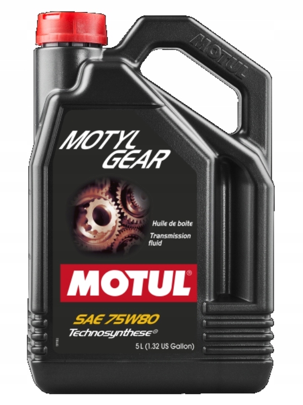 Olej Motul 75W80 5L Motýľ GL4/GL5 Psa Prevodový