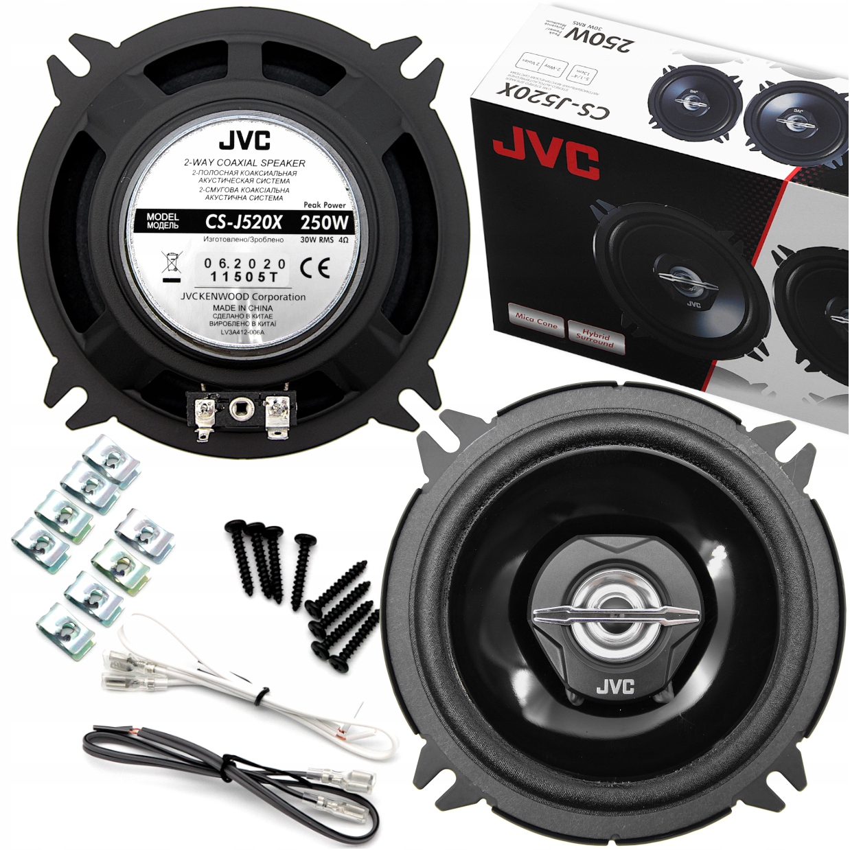 

Głośniki Jvc CS-J520X do Renault Laguna 2 Clio 2 3