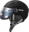 Kask narciarski OutdoorMaster Kelvin II Visor Black Matt L 58-62cm