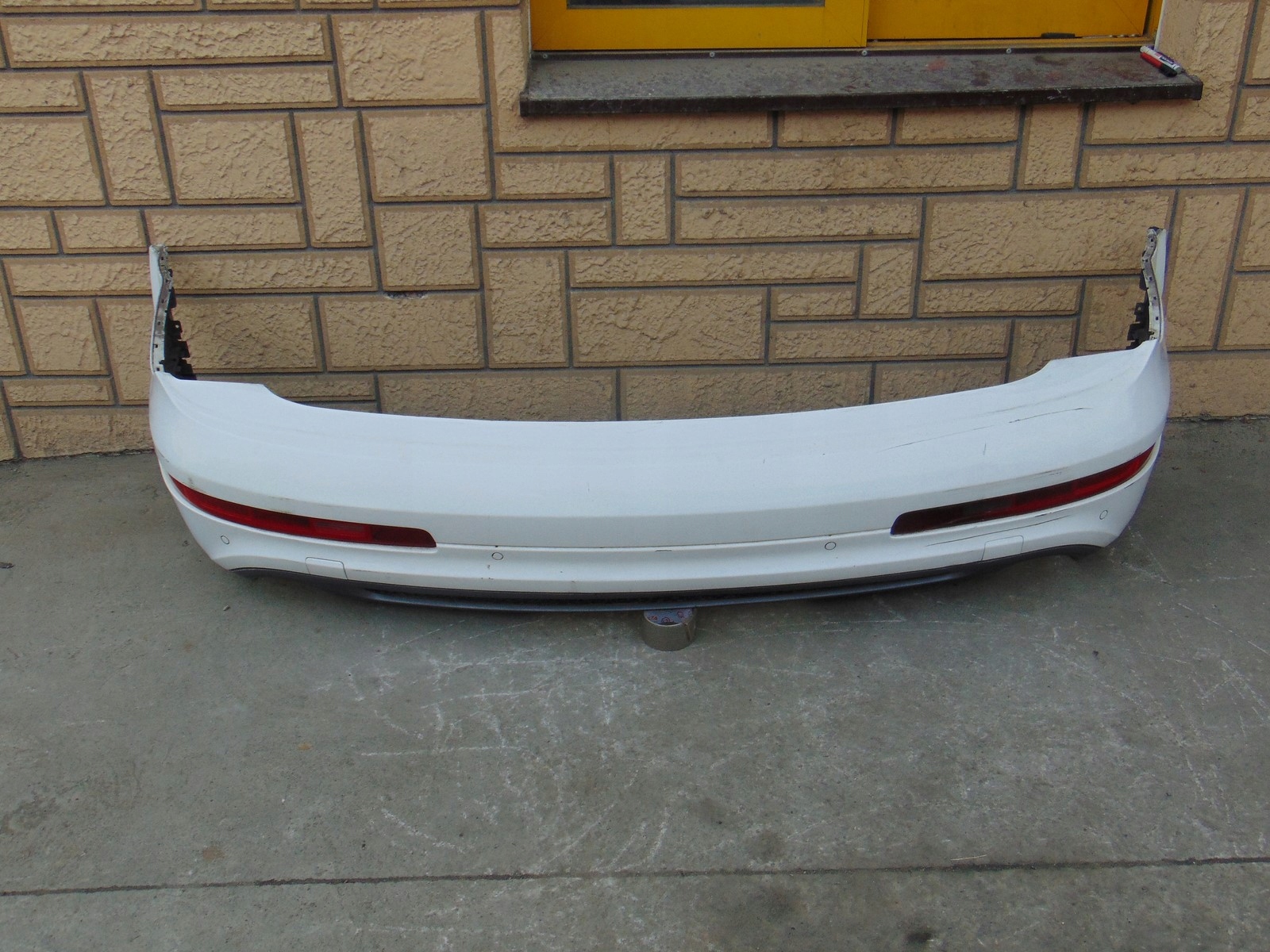 bumper rear part rear AUDI Q7 4L LIFT S-LINE