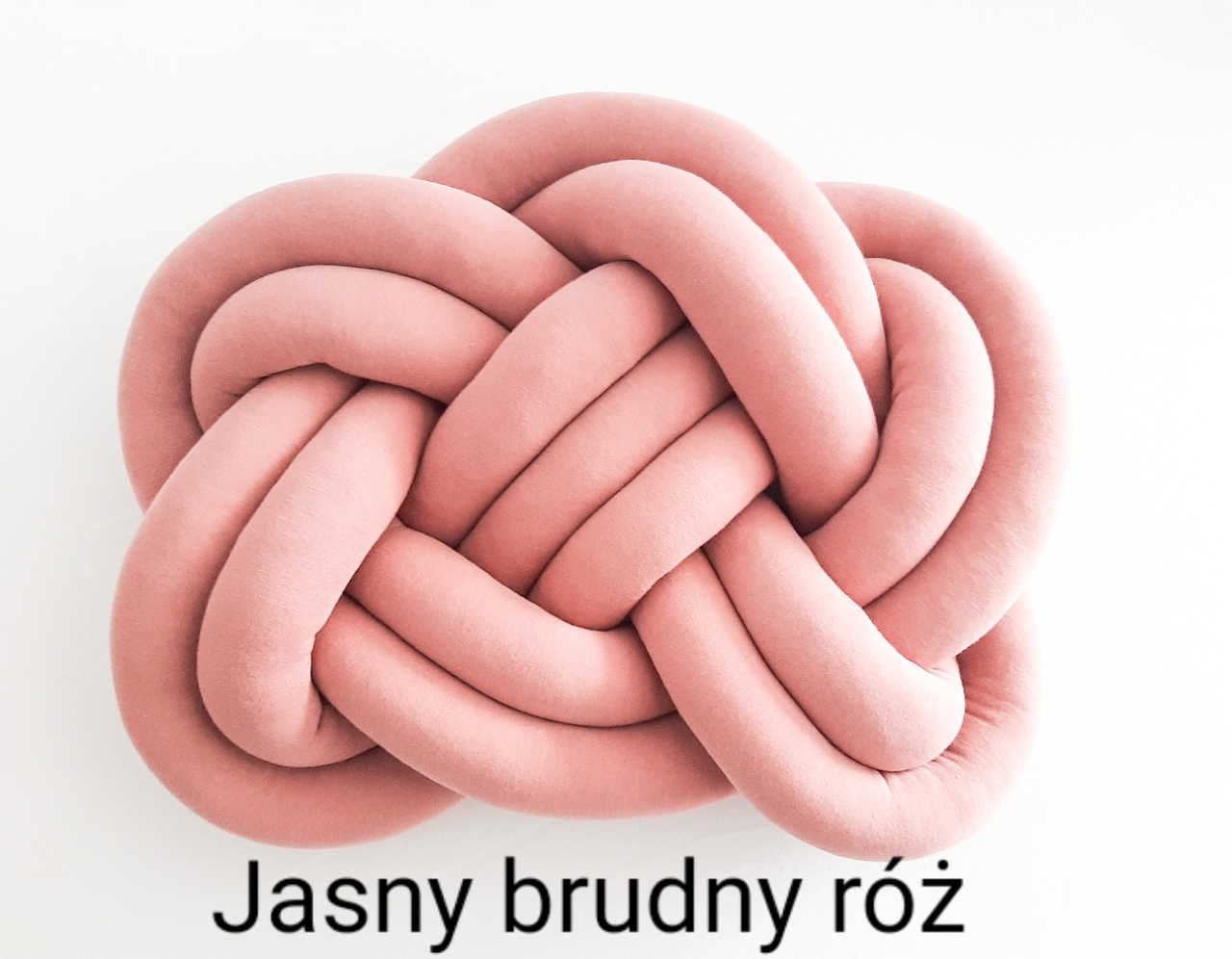 Poduszka pleciona SUPEŁ KNOT PILLOW węzeł kolory Płeć chłopcy