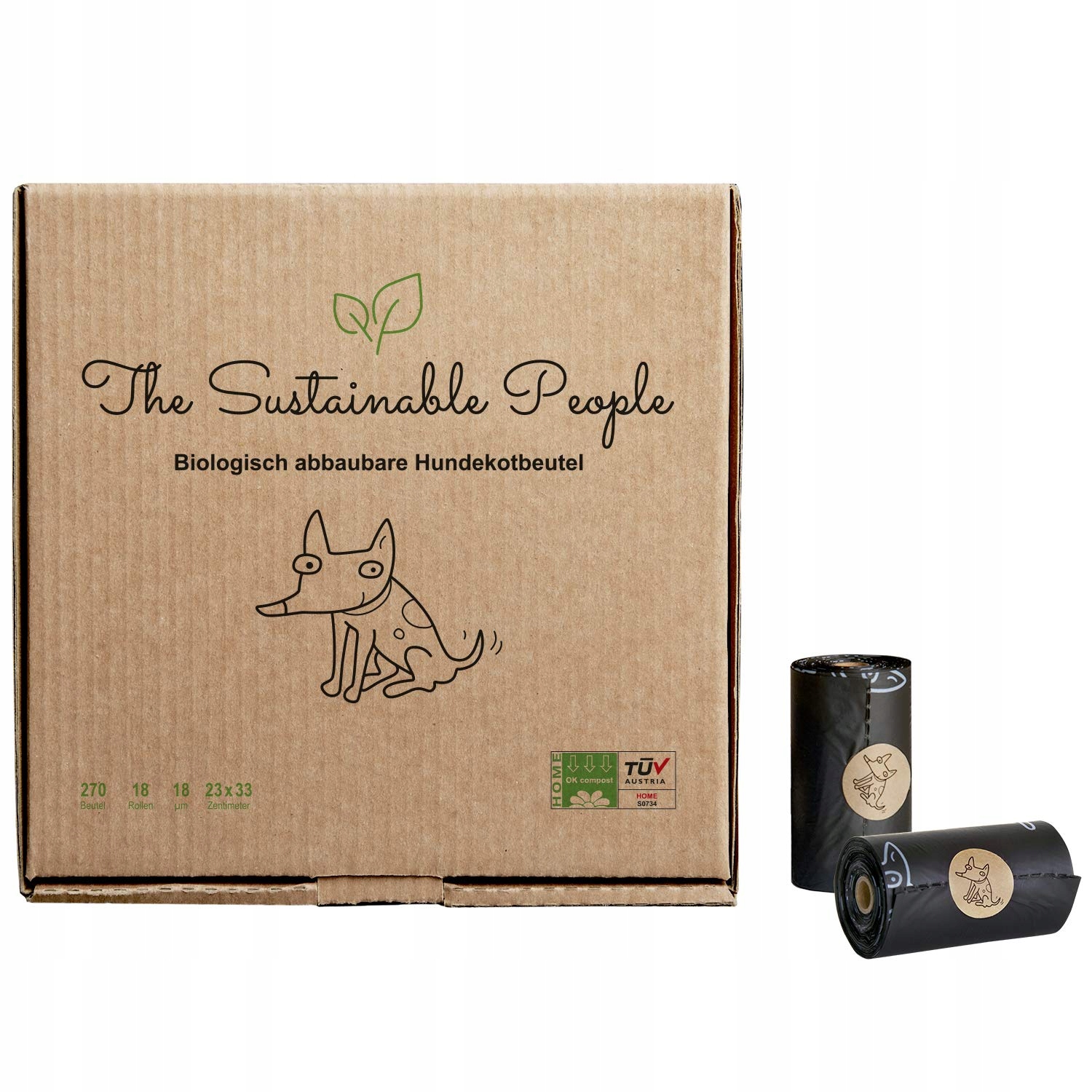 Levně Tsp Bio Sáčky na exkrementy Hovínka Psa 270 ks