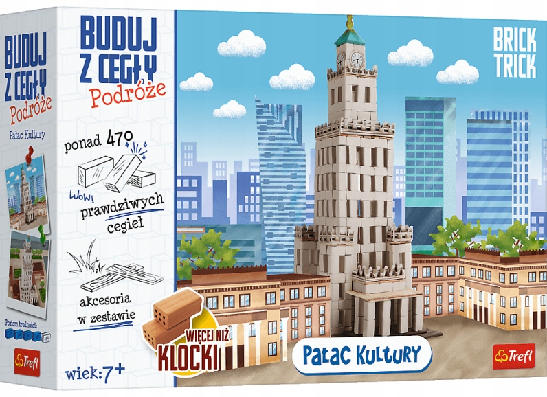 

Brick Trick Pałac Kultury Buduj Z Cegły 470 El.