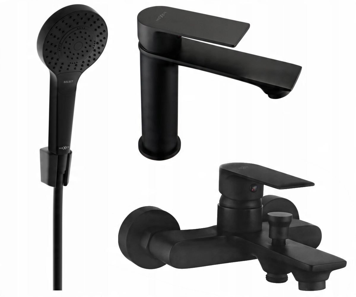 

Mexen Royo R05 Zestaw Wannowy Bateria Czarny