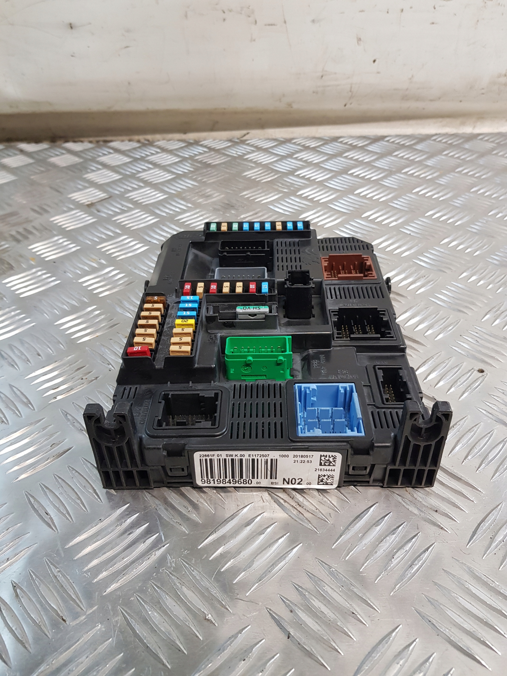 module BSI 9819849680 CITROEN C-ELYSEE 2 II 18r. 1.6 BLUEHDI