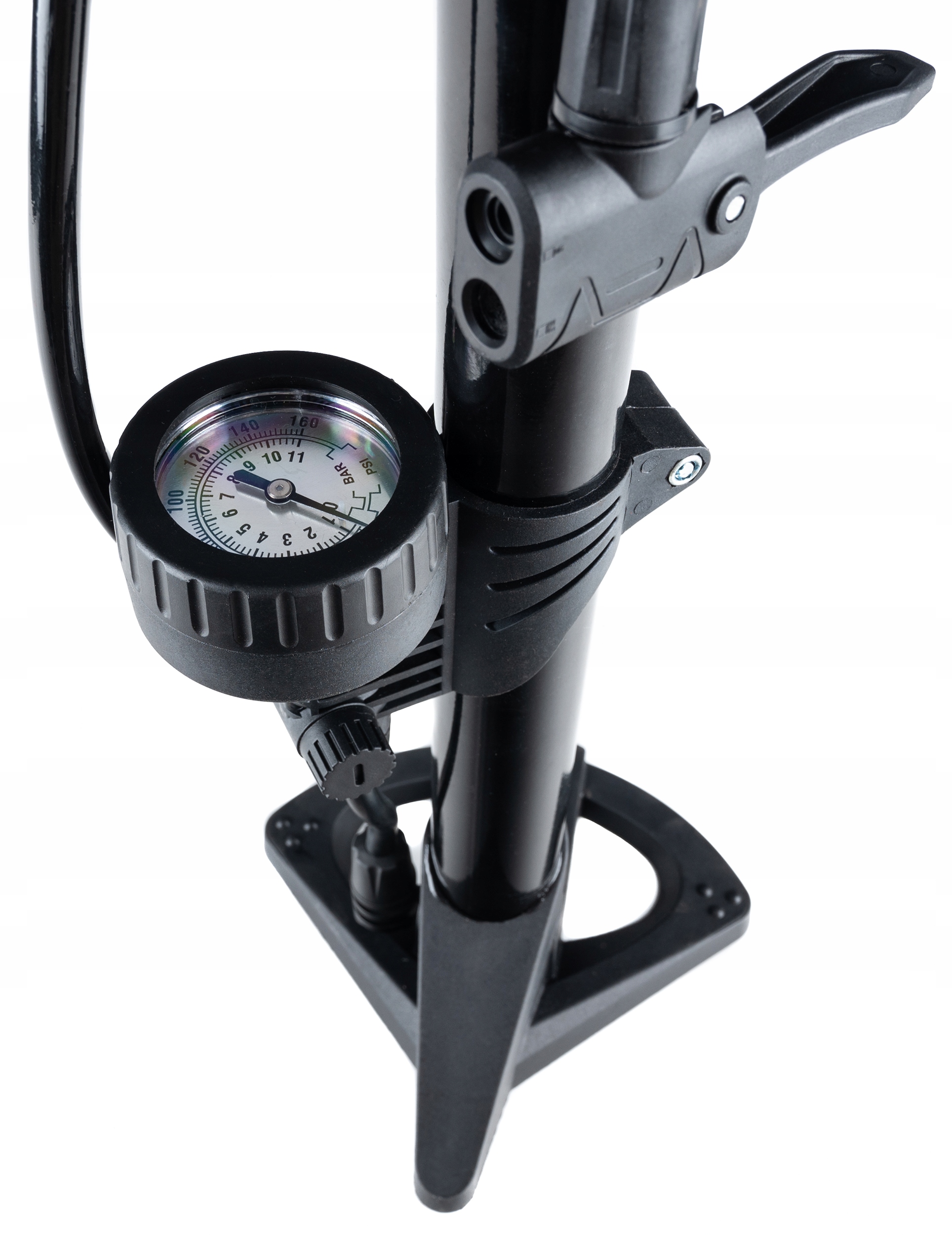 POMPKA ROWEROWA Z MANOMETREM DO PIŁEK MATERACÓW Wysokość 60 cm