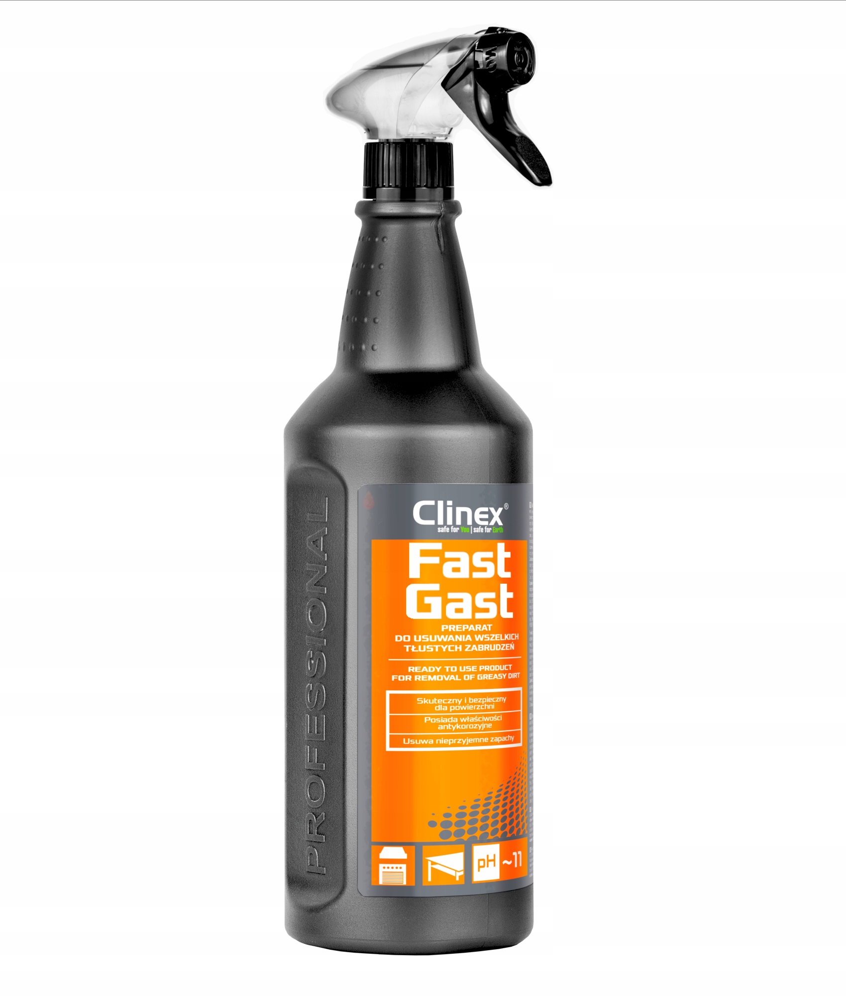 

Clinex Fast Gast do usuwania tłustych zbrudzeń 1L