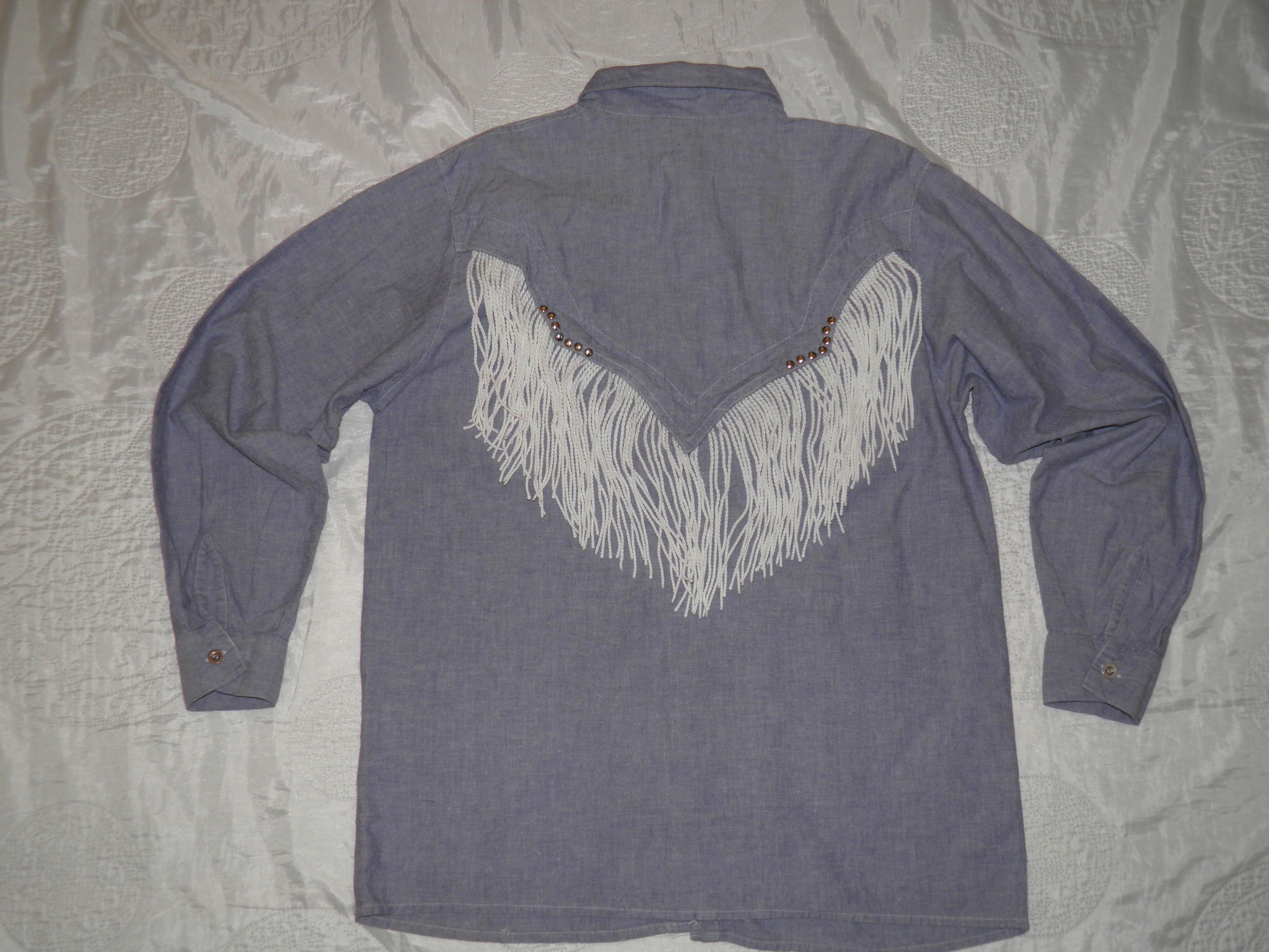 TEEN CLUB KOSZULA Z FRĘDZLAMI COUNTRY JEANS R L Rozmiar L