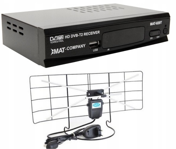 Digitální sada dvb-t tuner pokojová anténa