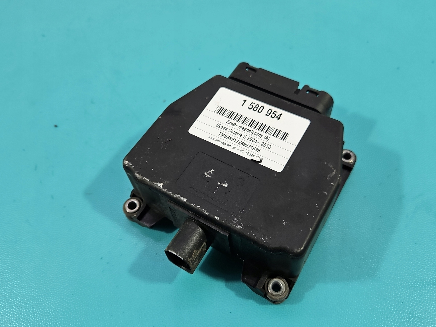 ZAWÓR MAGNETYCZNY SKODA OCTAVIA II 1,9 TDI 6Q0906625