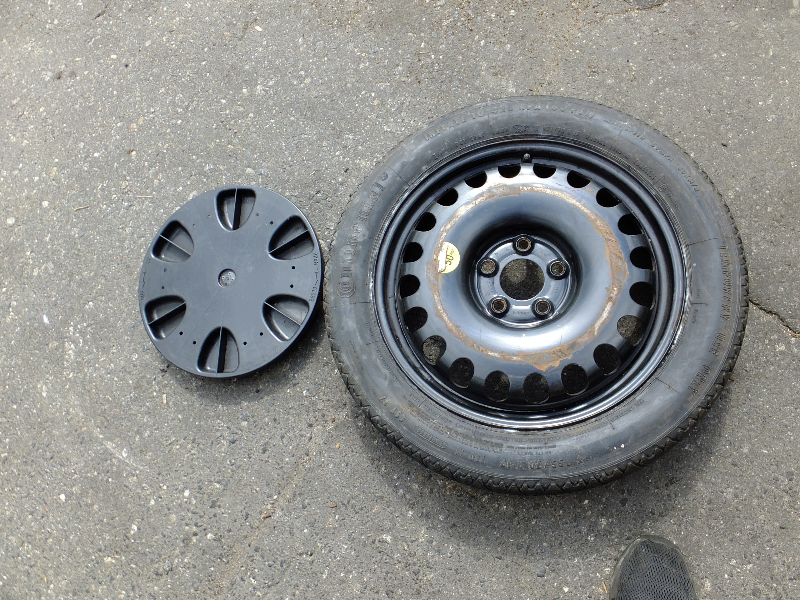 wheel spare 17'' mercedes w211 2194000002