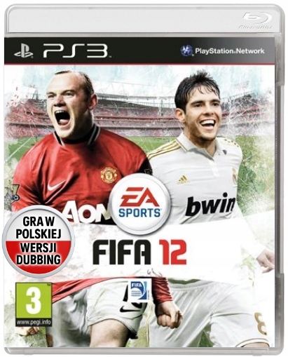 EA SPORTS FIFA 12 — ДУБЛИРОВАНИЕ PL — НОВАЯ ИГРА — PS3 PlayStation — Диск Blu-ray