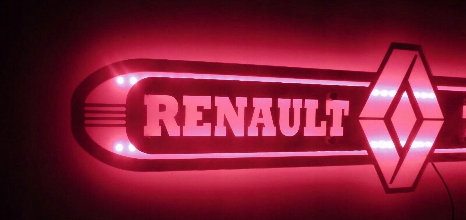 Lustro LED RENAULT dlugie 100x25 podswietlane TIR Weight with packaging 3 kg