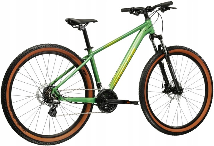 Rower Kross Hexagon X200 koła 27 rama M 17 zielony 2026 wzrost 158-168cm