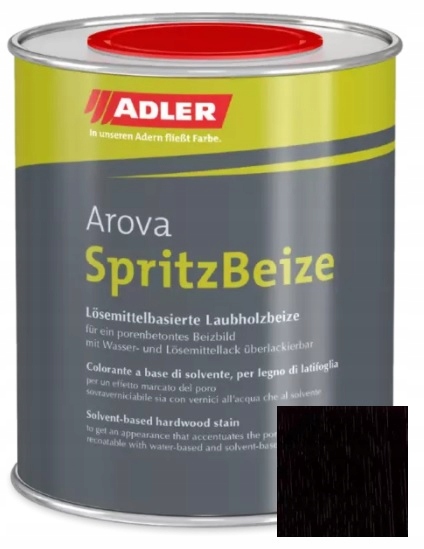 Adler Bejca Arova SpritzBeize Schwarz 0,9L