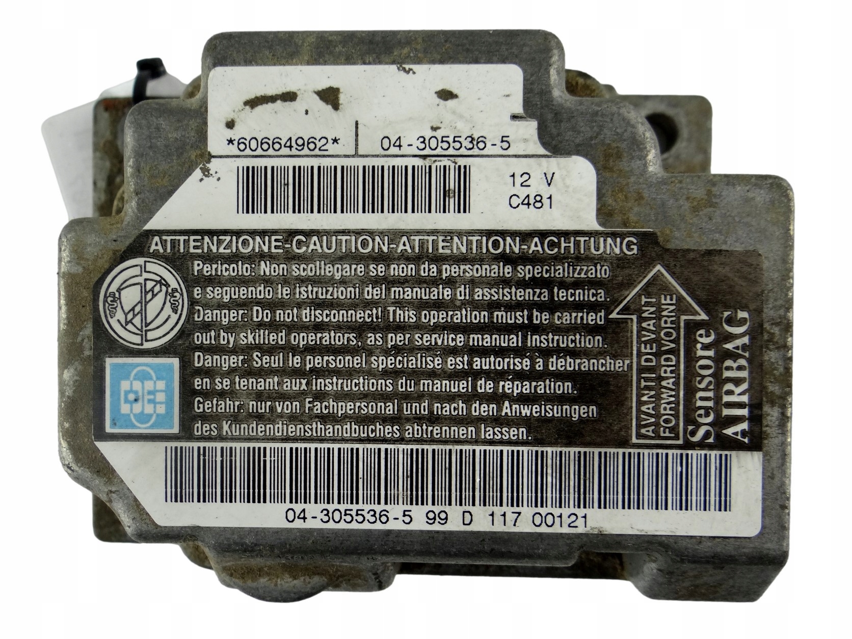 modul SENSOR AIRBAG ALFA ROMEO 156 60664962