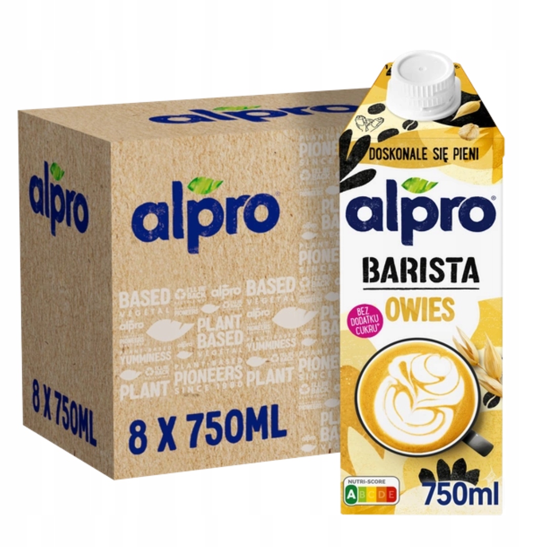 Levně Alpro Barista Ovesný nápoj 750 ml x 8 kusů