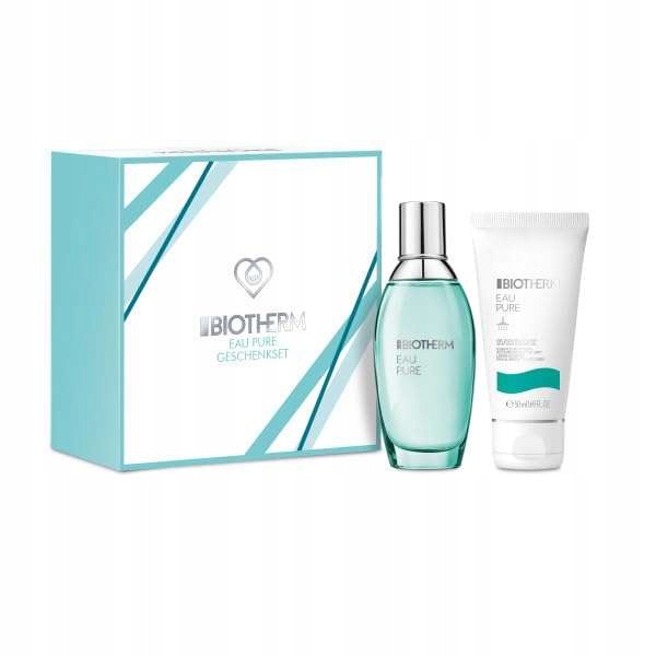 Biotherm Eau Pure zestaw dla kobiet woda toaletowa 50 ml żel pod prysznic