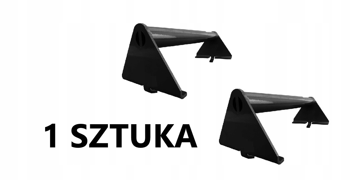 Černý roztahovací klín 29-46 cm, zámek stopky autopřepravník pod kolo, přeprava aut