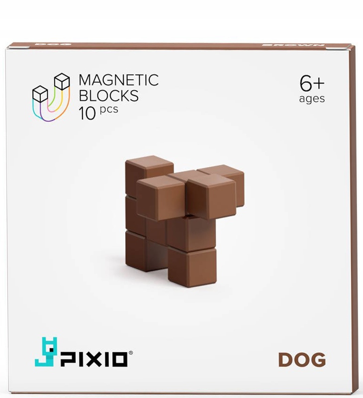 

AC02 Klocki Magnetyczne Pixio Color Series animals