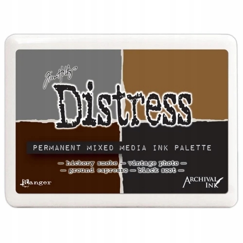 Paleta inkoustů Tim Holtz Archival Ink Distress Mixed Media Palette (AMP47704)