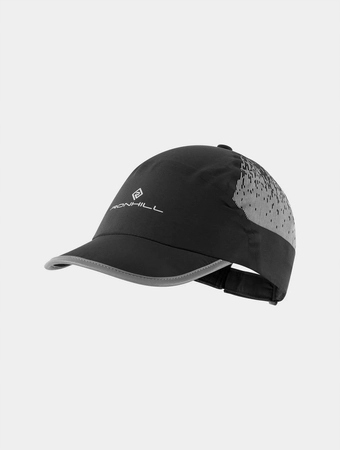 Ronhill Běžecká čepice Reflect Cap černá/reflexní [Velikost M/L]