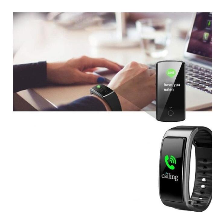 BRANSOLETKA Z BEZPRZEWODOWĄ SŁUCHAWKĄ 2w1 Zasięg 10 m