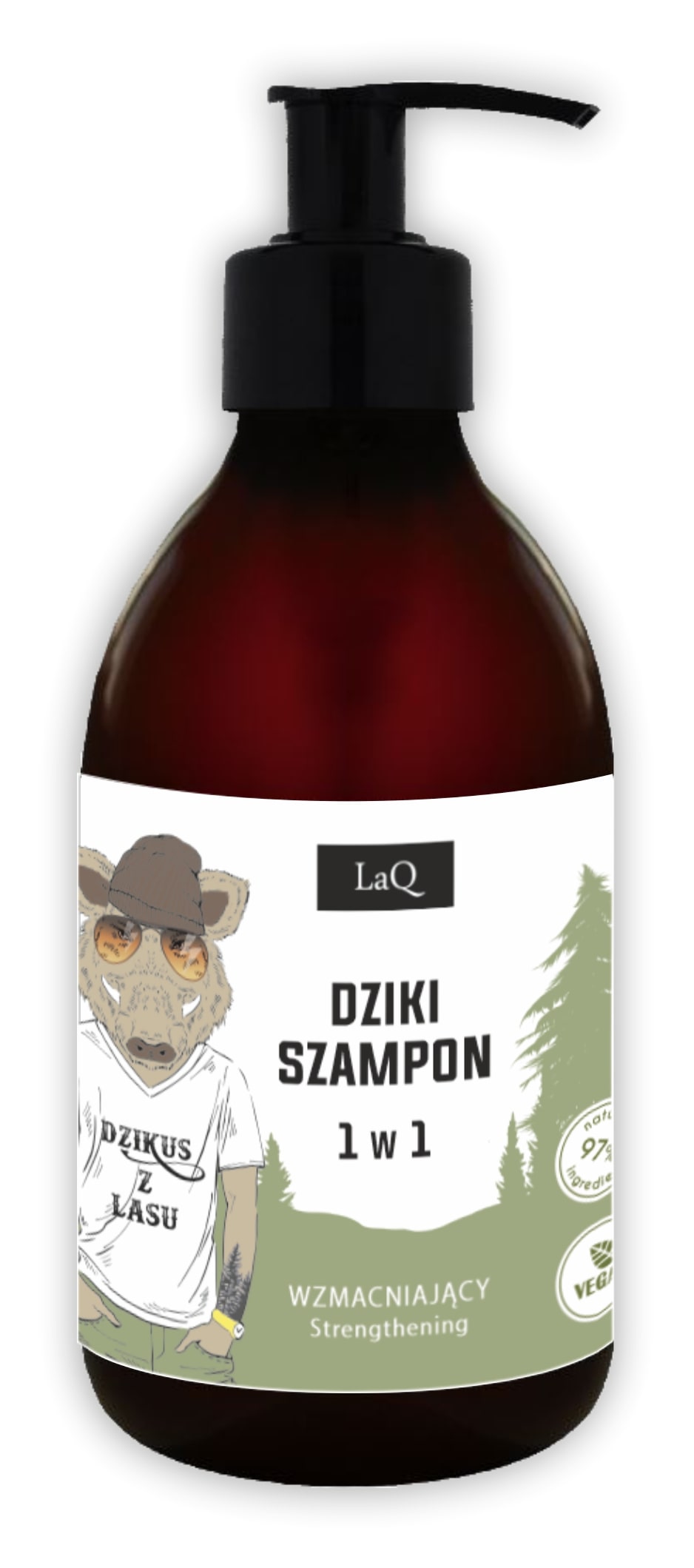 

LaQ Dzik wzmacniający szampon do włosów 300 ml