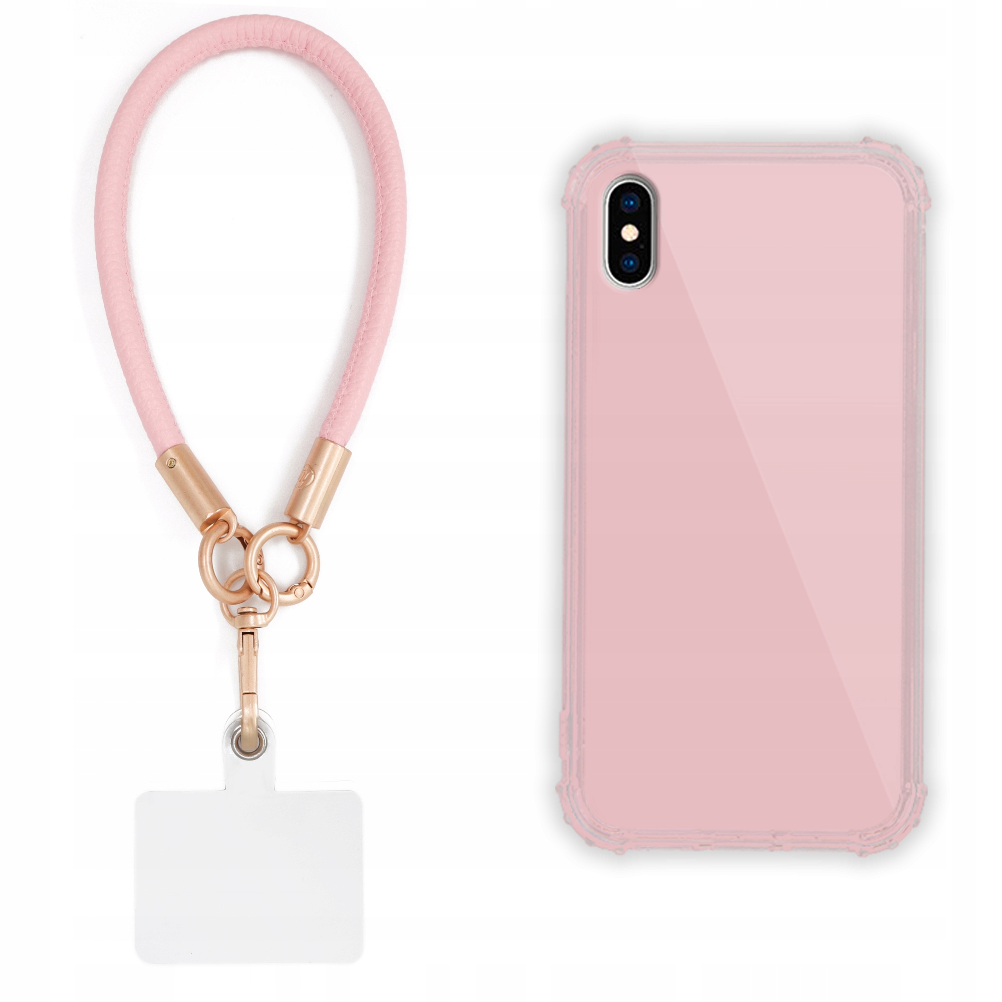 Pouzdro Pro Iphone X Case Antishock Pinky Růžové vodítko Sada Odolné, silné