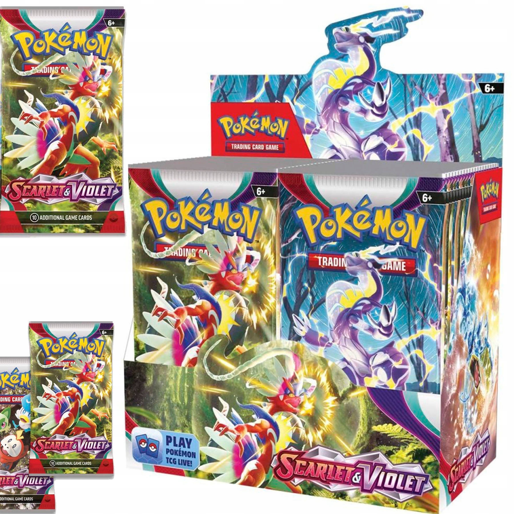 

Pokemon Karty Kolekcjonerskie Scarlet Violet 360