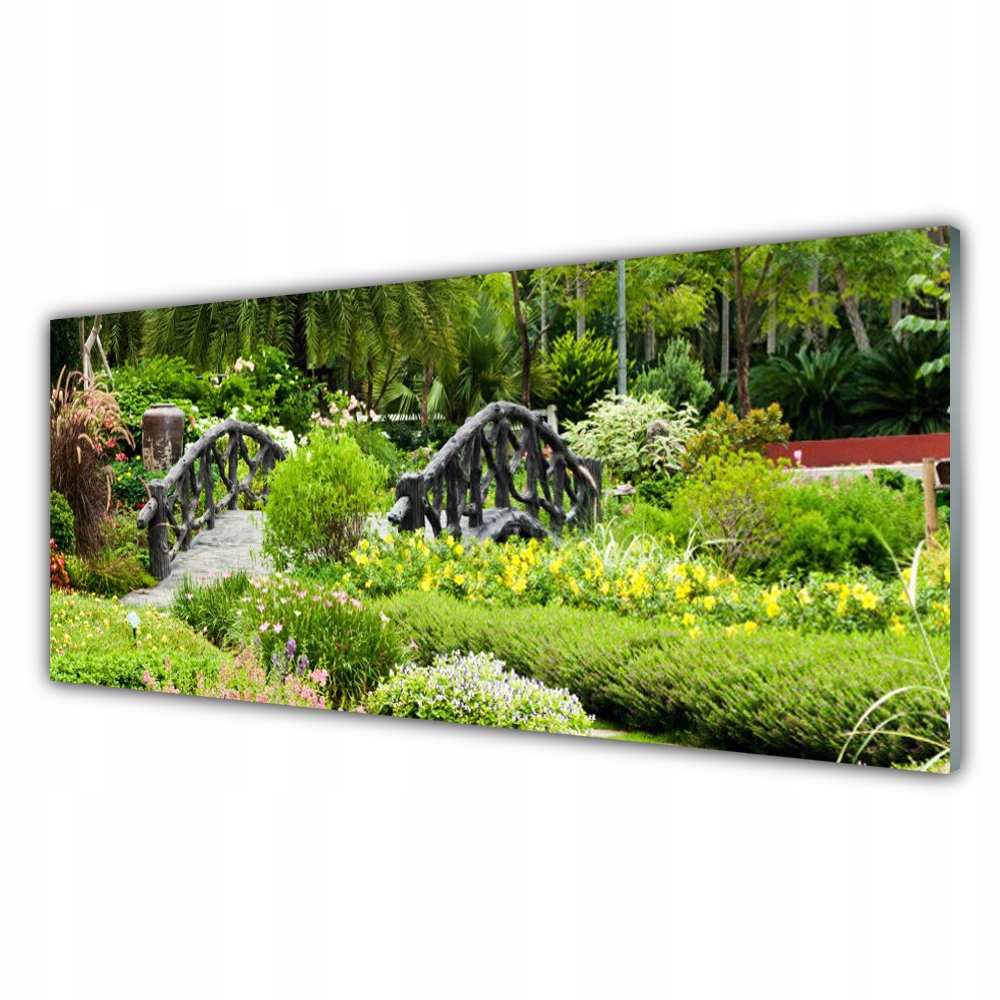 

Obraz akrylowy 125x50 Ogród Botaniczny Most Natura