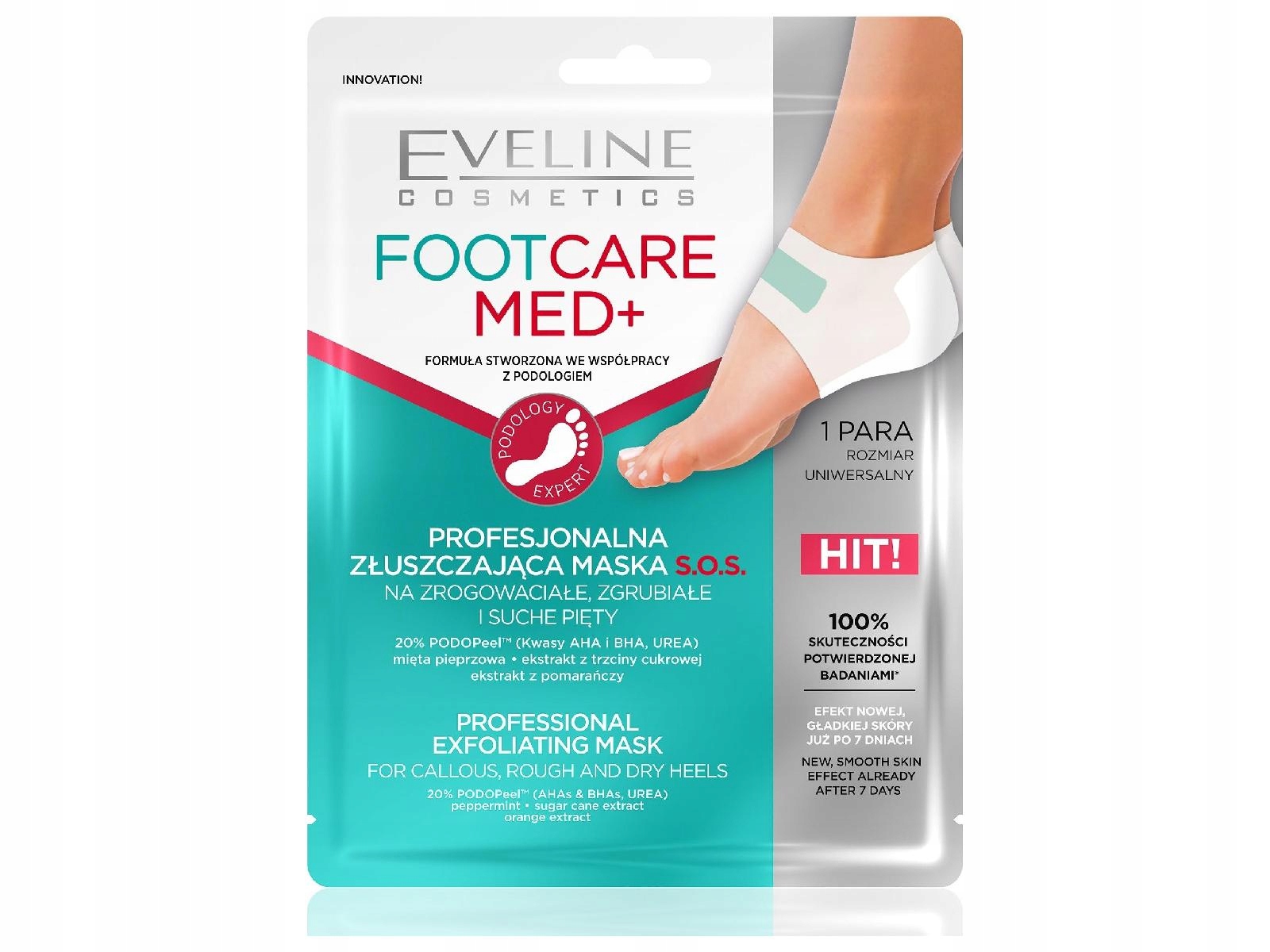 

Eveline Cosmetics Foot Care Med+ maska do pięt