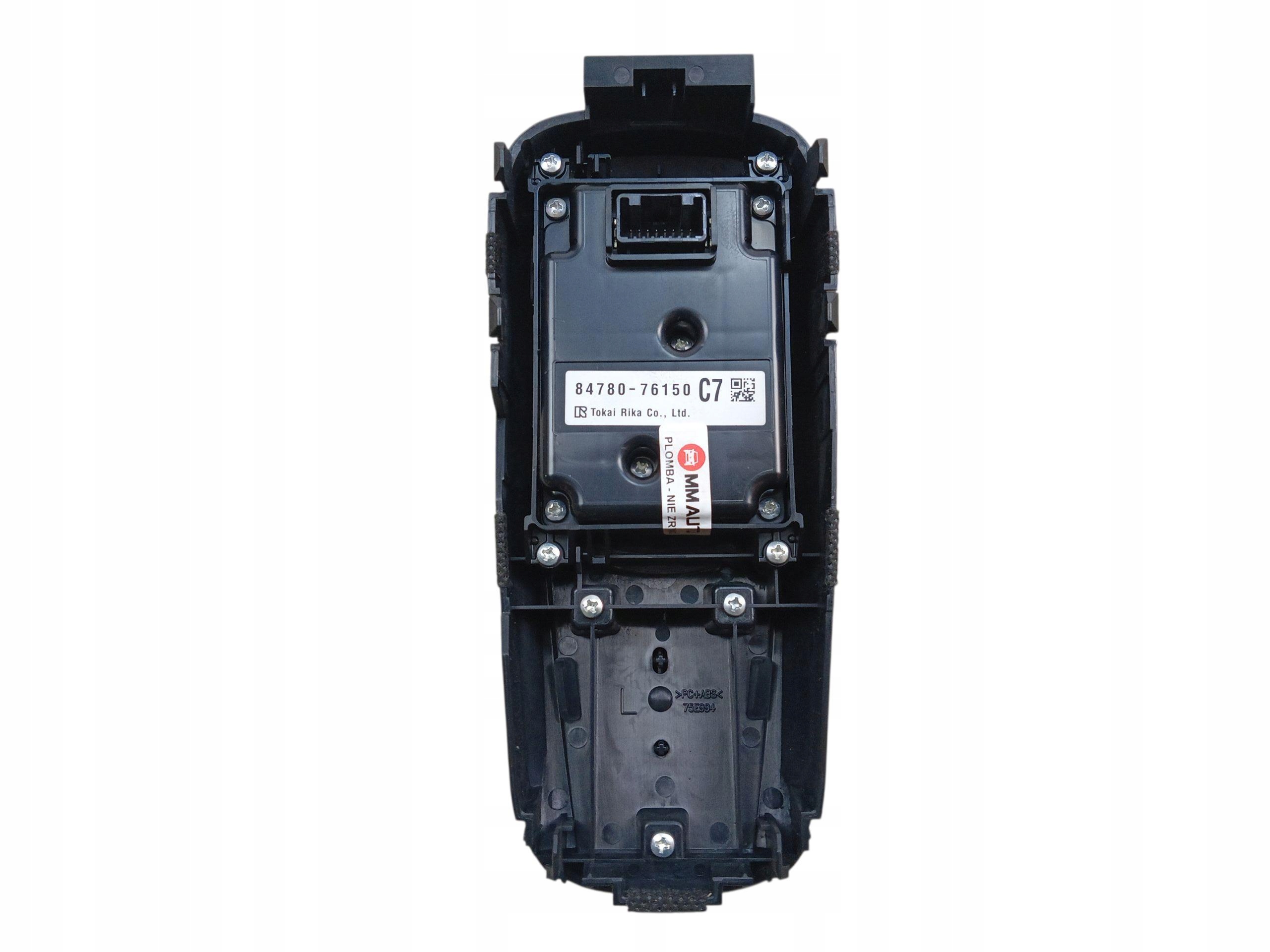 control panel RADIA LEXUS CT 200h LIFT (2014-2017) 84780-76150 EUROPA