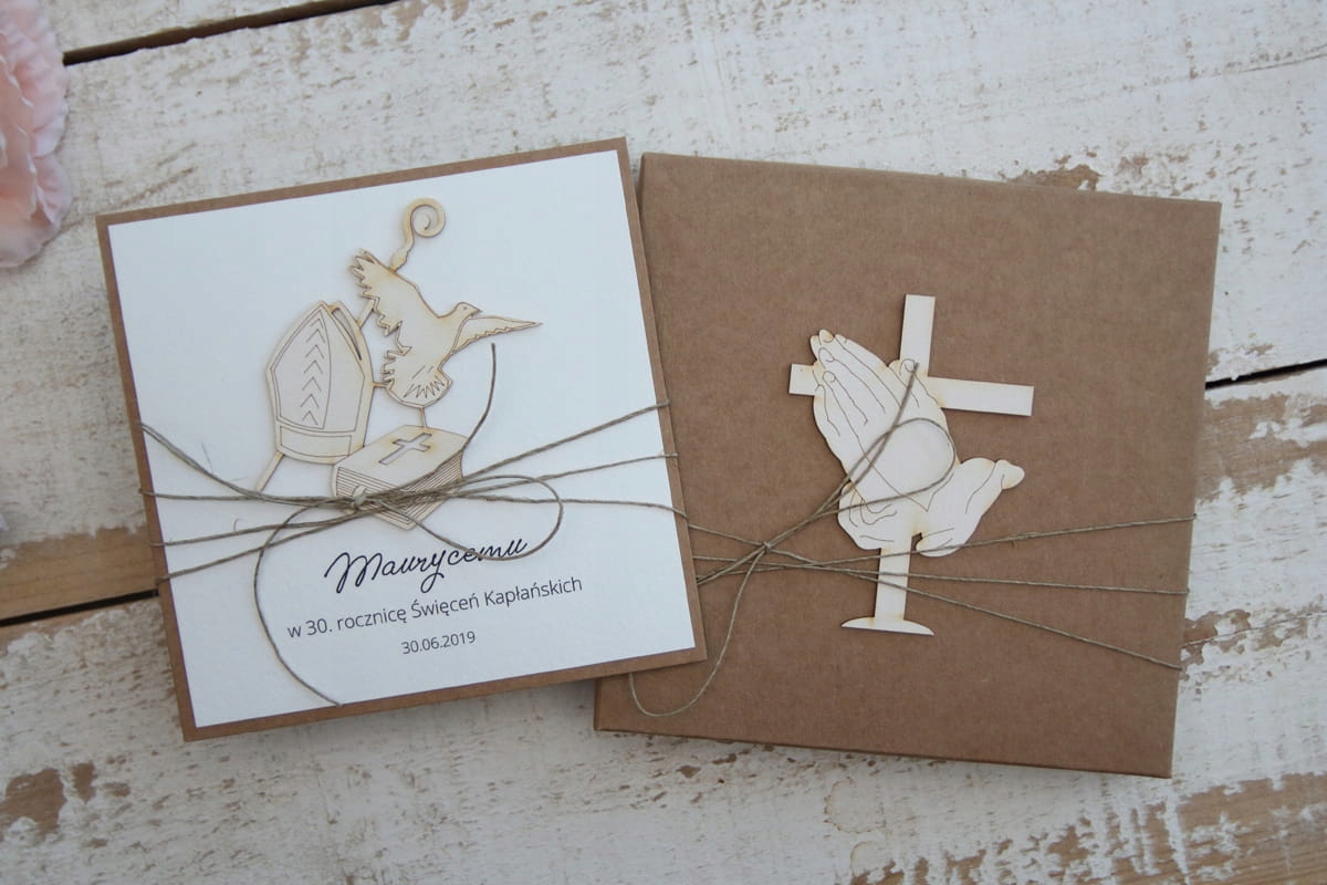 Přání k kněžskému svěcení s personalizací