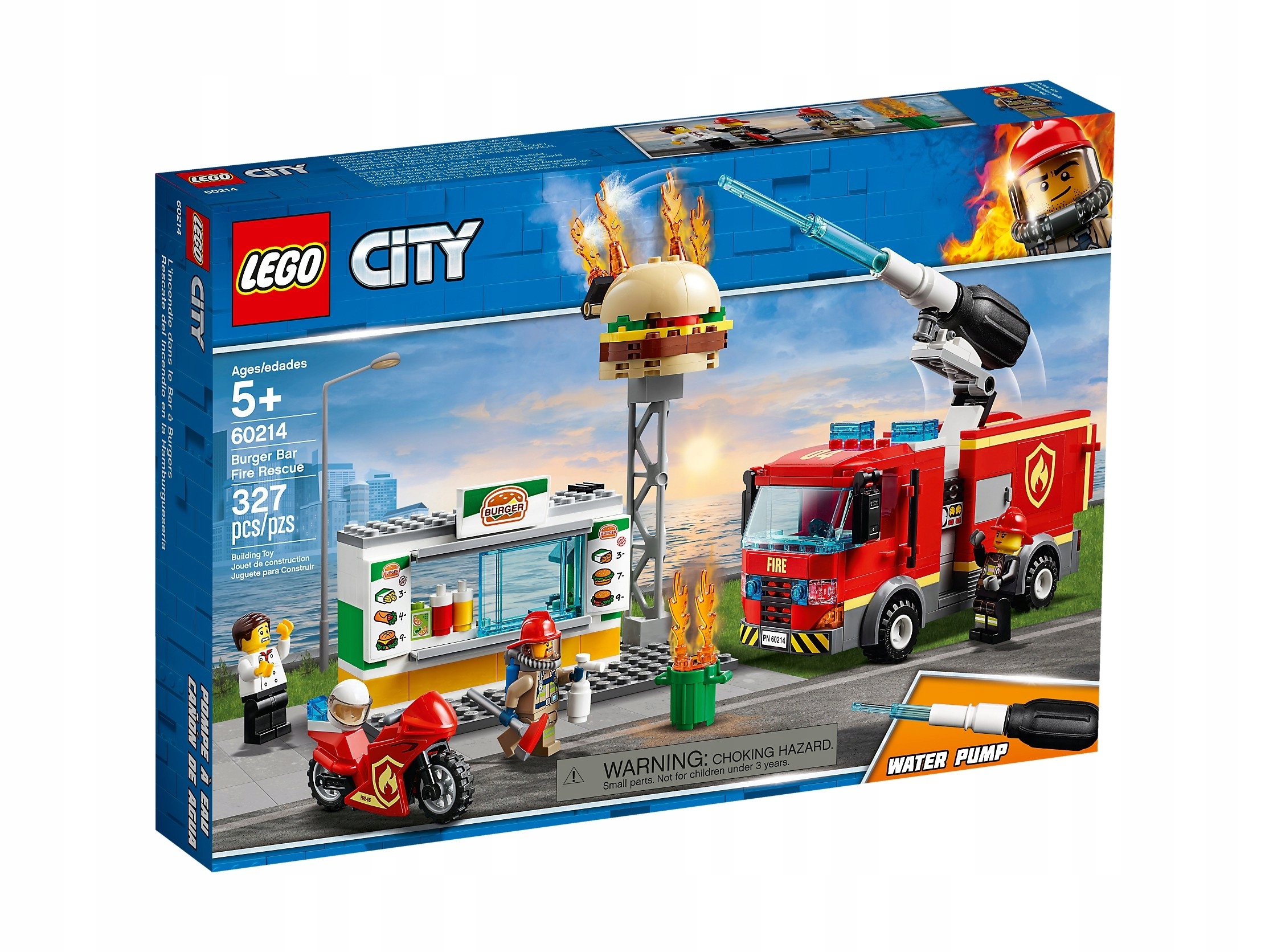 Lego City 60214 Na záchranu v hořícím baru Nové