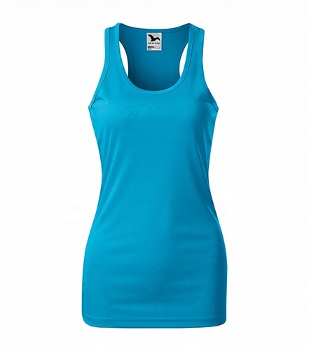 

Top damski Malfini Racer 167 Turkus r S